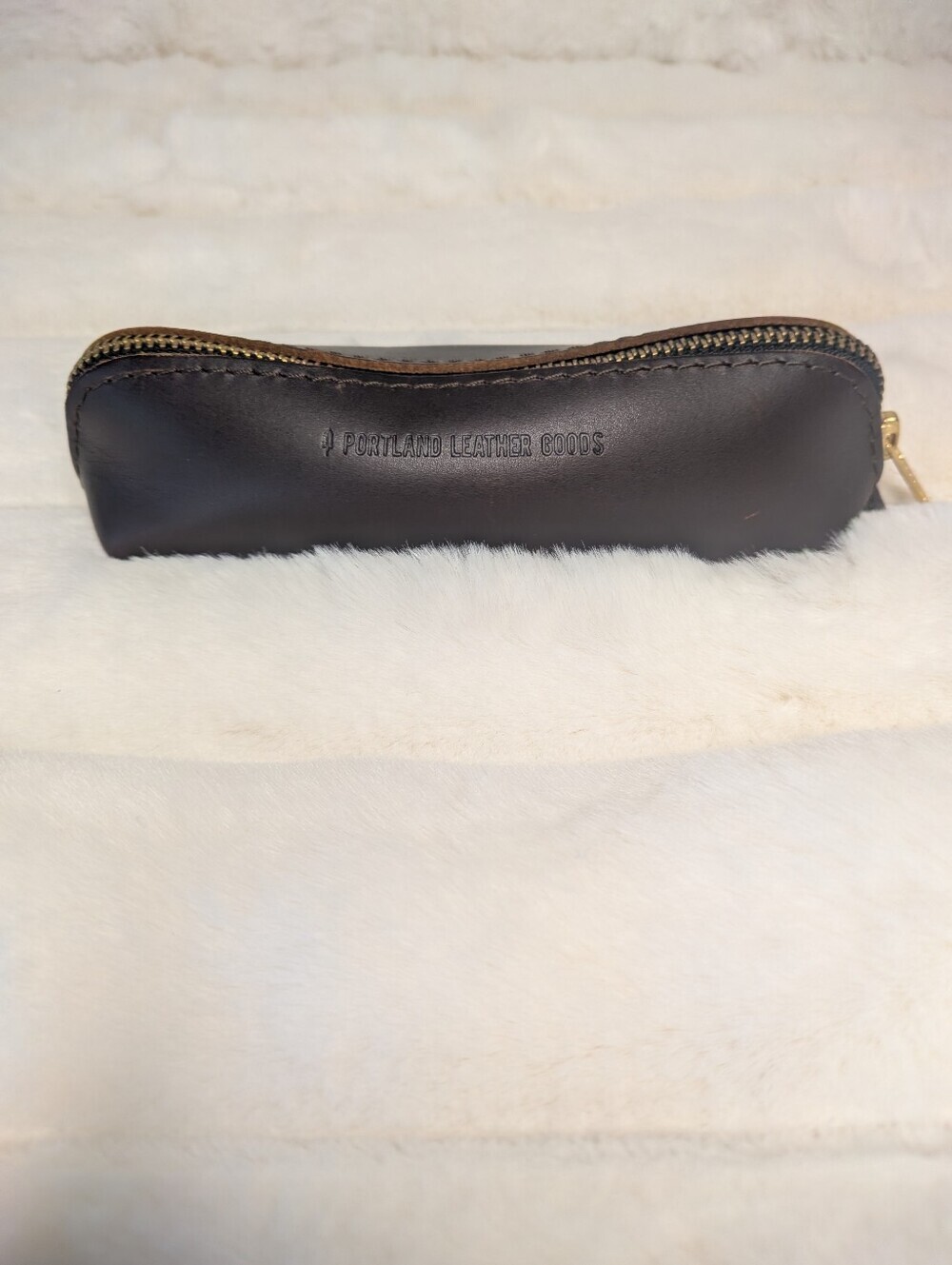 Portland Leather Goods Sidekick Pouch Cold brew Colorway